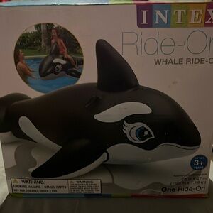 Intex WHALE Ride On Pool Float #58561EP NEW